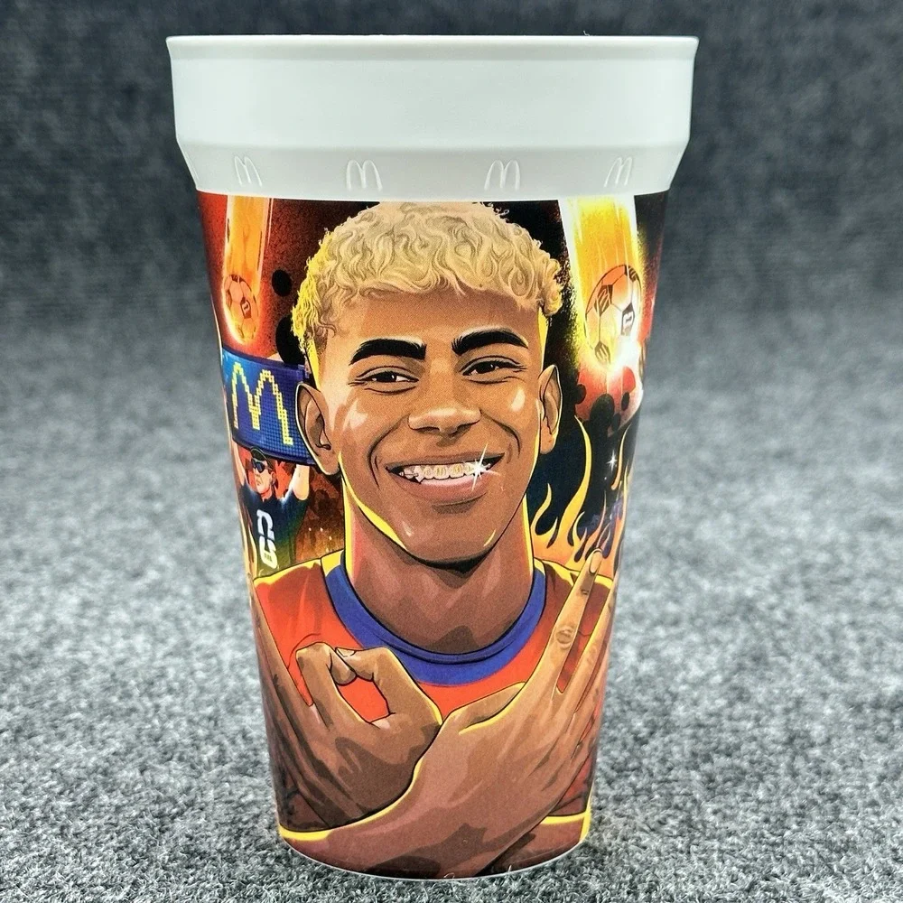 2026‎ McDonald's FIFA World Cup Adult Happy Meal Cups Single Lamine Yamal
